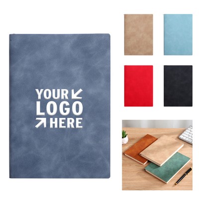 Soft Leather A5 100 Sheets Notebook