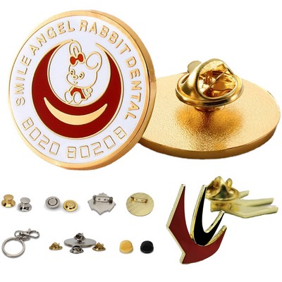 1" Custom Soft Enamel Lapel Pins
